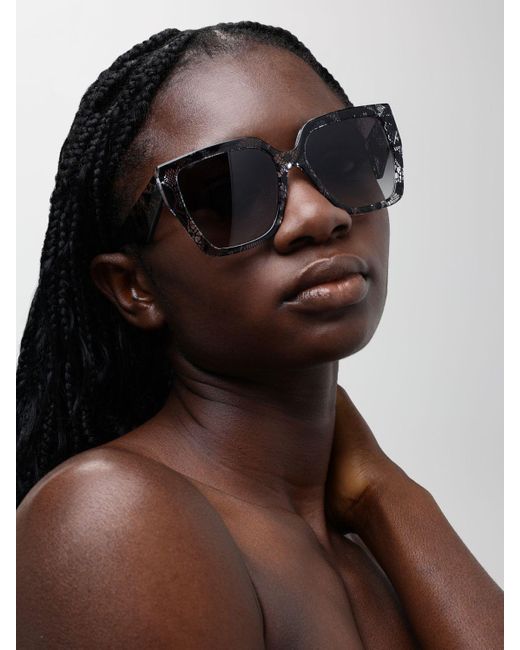 Dolce & Gabbana Metallic Sunglasses