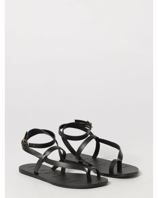 Manebí White Heeled Sandals