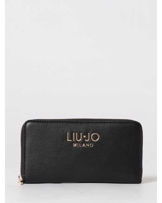 Liu Jo Black Synthetic Leather Wallet