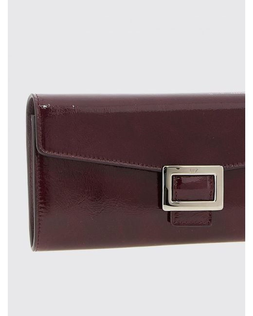 Roger Vivier Purple Shoulder Bag