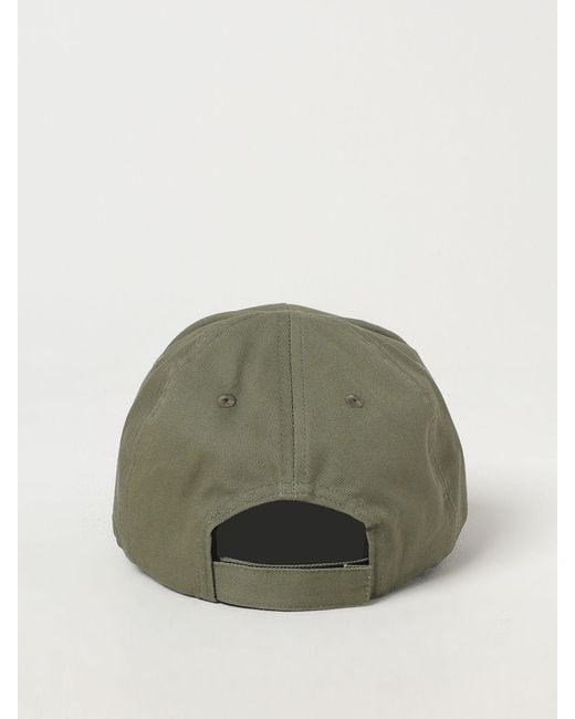 Autry Green Cotton Hat With Embroidered Logo for men