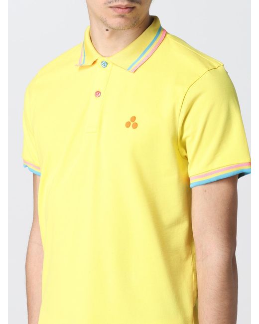 Peuterey Yellow Polo Shirt for men