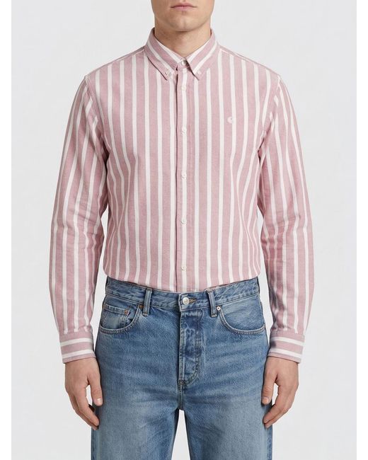 Carhartt Red Cotton Shirt for men
