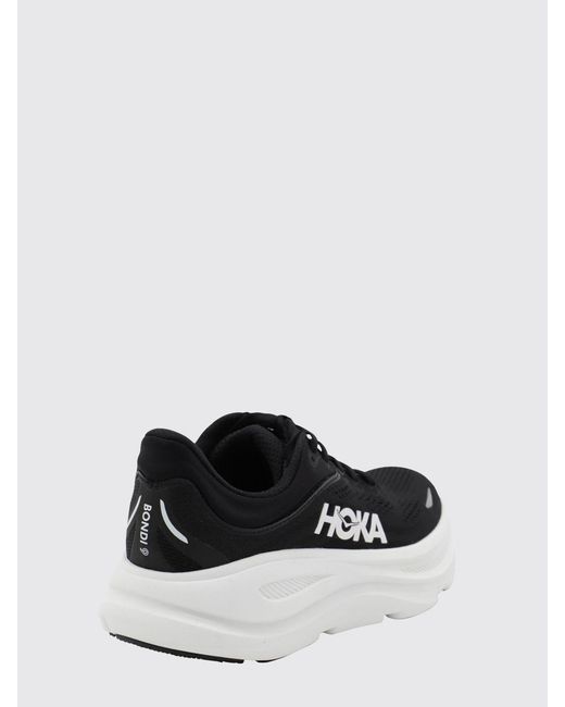 Hoka One One White Bondi 9 Sneakers By