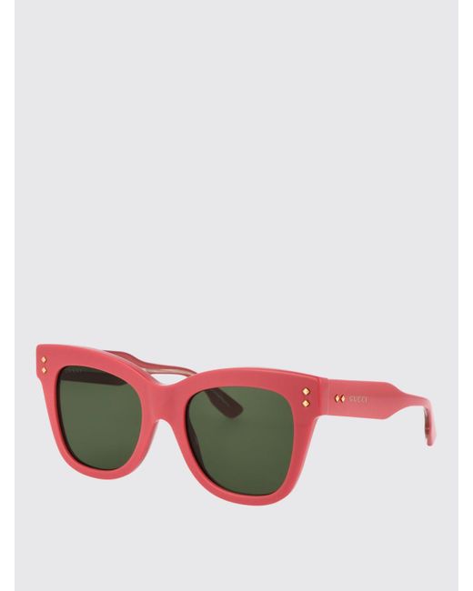 Occhiali Da Sole Donna di Gucci in Red