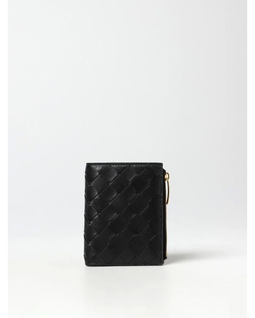 Bottega Veneta White Geldbeutel Damen