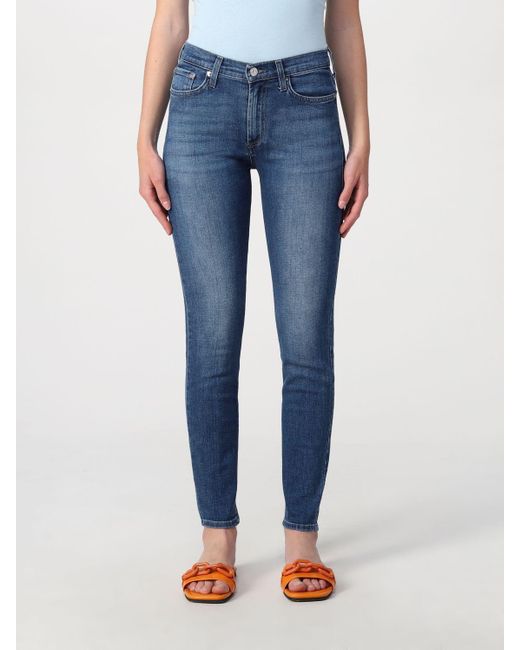 Roy Rogers Jeans In Washed Denim in Blue | Lyst