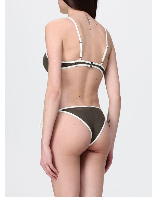 Brunello Cucinelli Natural Bikini Swimsuit