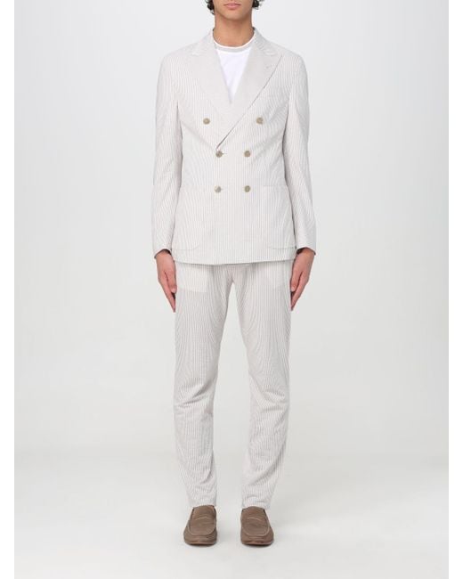 Eleventy Anzug in White für Herren