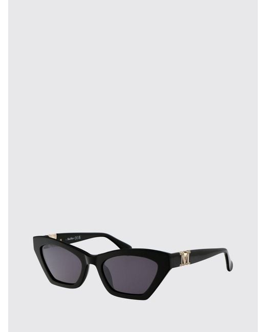 Max Mara White Acetate Sunglasses