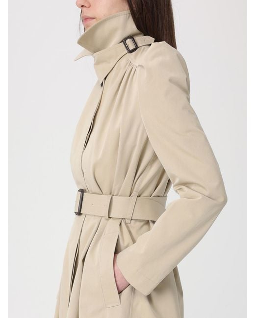 Abrigo De Mujer McQueen de color Natural
