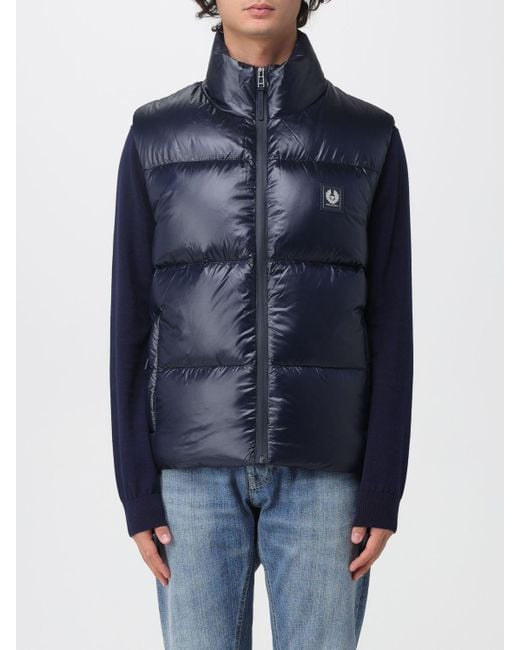 Belstaff Blue Suit Vest for men