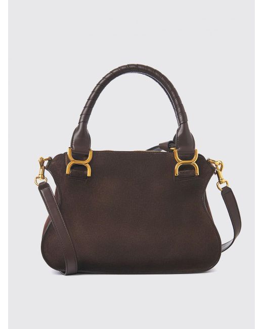 Chloé Brown Schultertasche Damen