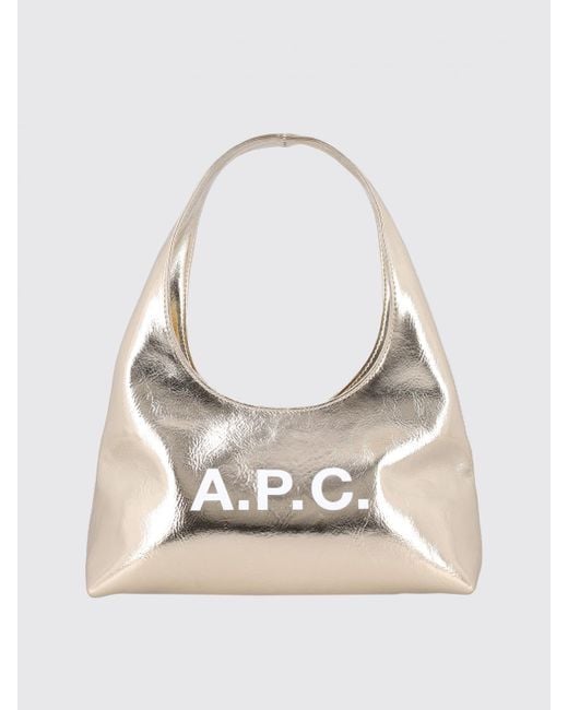 A.P.C. White Handbag