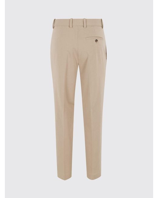 Circolo 1901 Natural Mid-Rise Slim Fit Cropped Trousers
