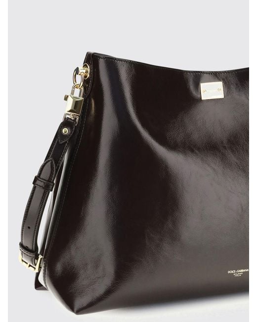 Dolce & Gabbana Gray Dolce &Amp Gabbana Vittoria Large Bag