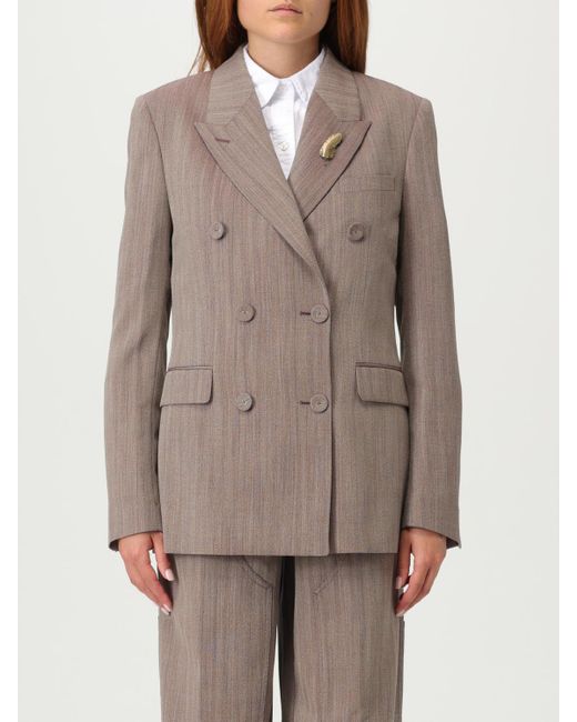 Golden Goose Deluxe Brand Gray Blazer