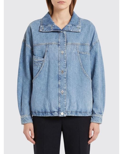 The Attico Blue Denim Jacket