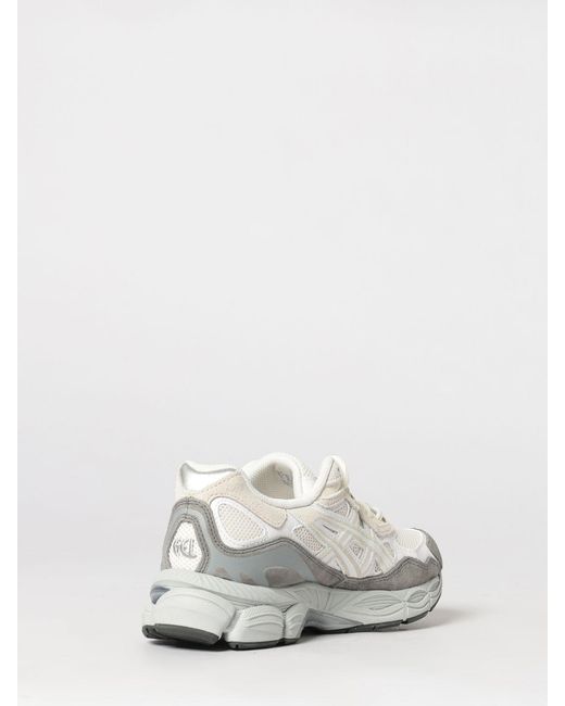 Asics White Gel-Nyc Mesh And Rubber Sneakers for men