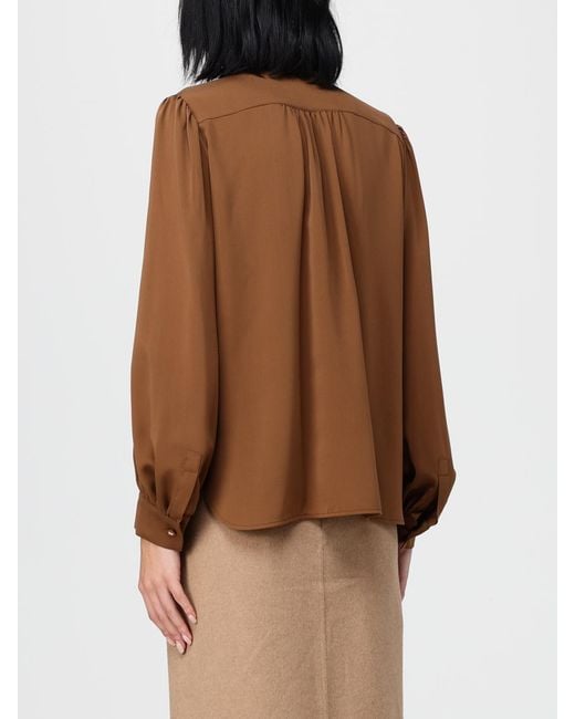 Max Mara Brown Top