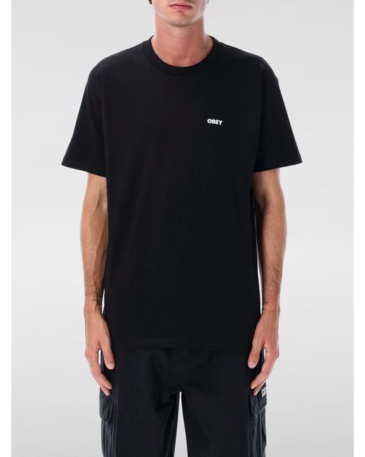 Obey Black T-Shirt for men