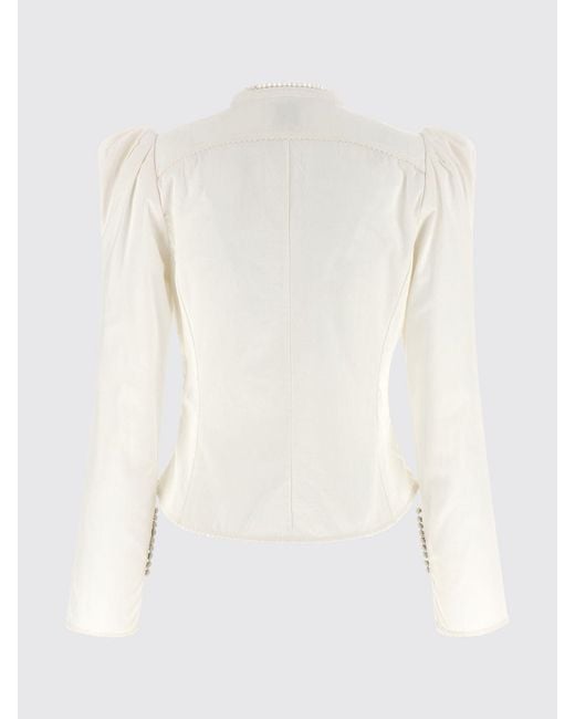 Isabel Marant White Calina Cotton Shirt