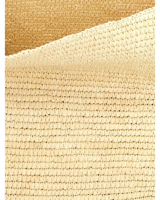 Maison Michel Natural Shoulder Bag