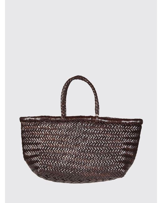 Dragon Diffusion Brown Triple Jump Small Bamboo Bag