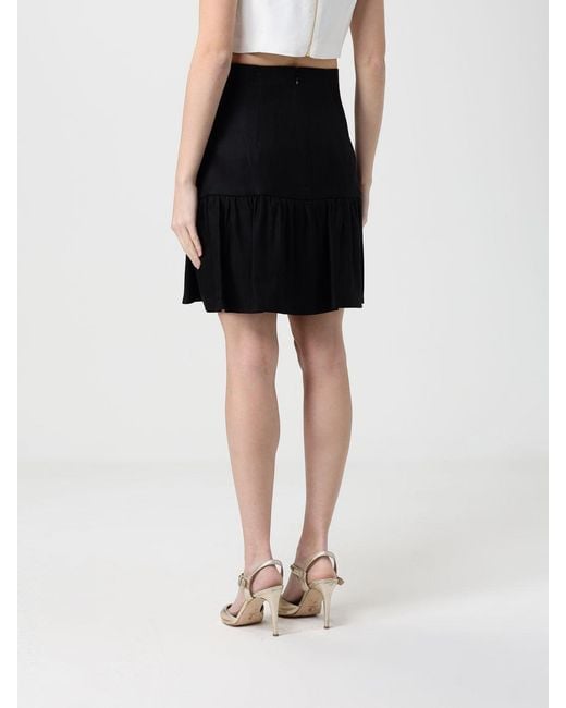 Elisabetta Franchi Black Mini Skirt