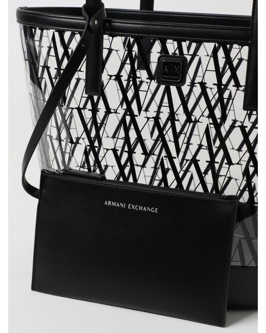 ARMANI EXCHANGE Black Shoulder Bag