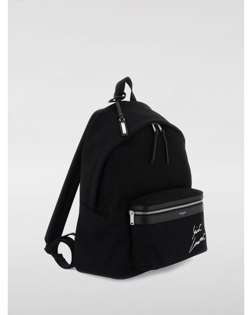 Saint Laurent Black Backpack for men