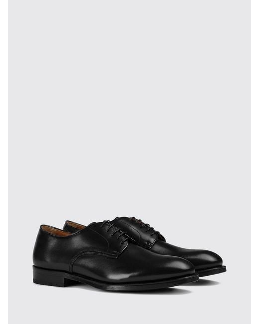 Doucal's White Brogue Shoes for men