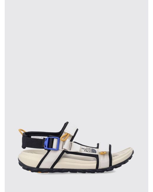 The North Face White Explore Camp Recycled Fabric Sandals for men