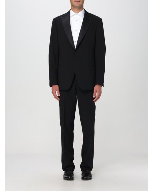 Giorgio Armani Black Classic Tuxedo Suit for men