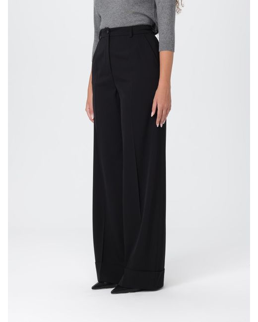 Dolce & Gabbana Black Dolce &Amp Gabbana Classic Virgin Wool Trousers
