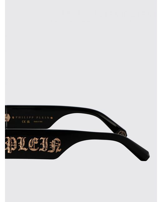 Philipp Plein Black Sunglasses for men