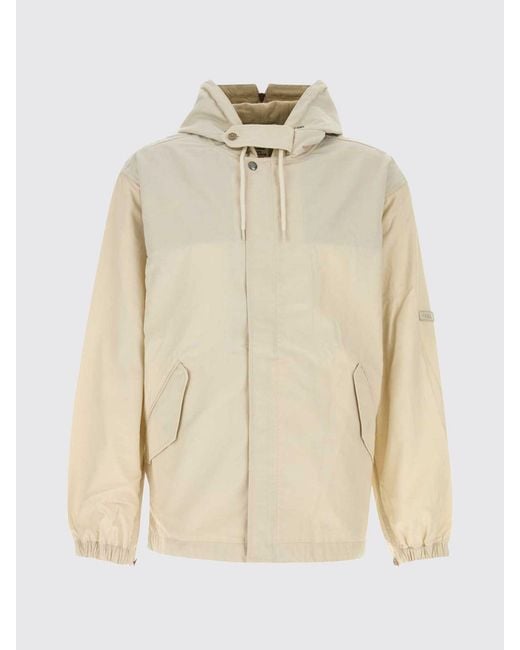 Nanamica Natural Nylon Hooded Windbreaker for men