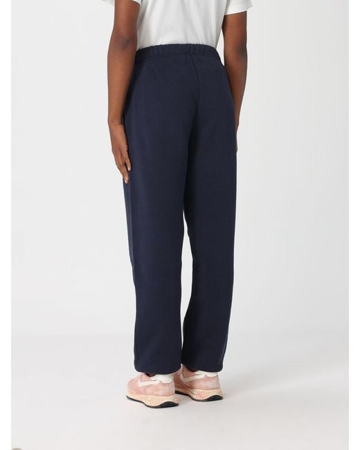 Autry Blue Cotton Jogging Pants