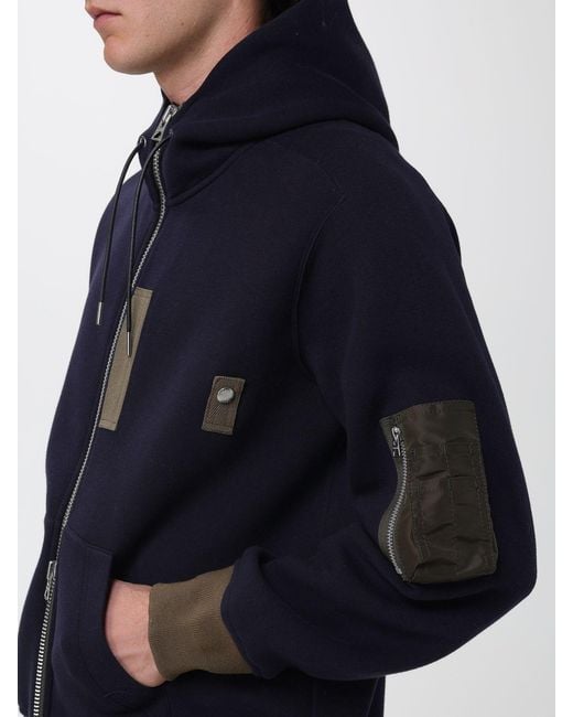 Sacai Blue Jacket for men