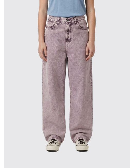 Carhartt Purple Brandon Wide Leg Jeans