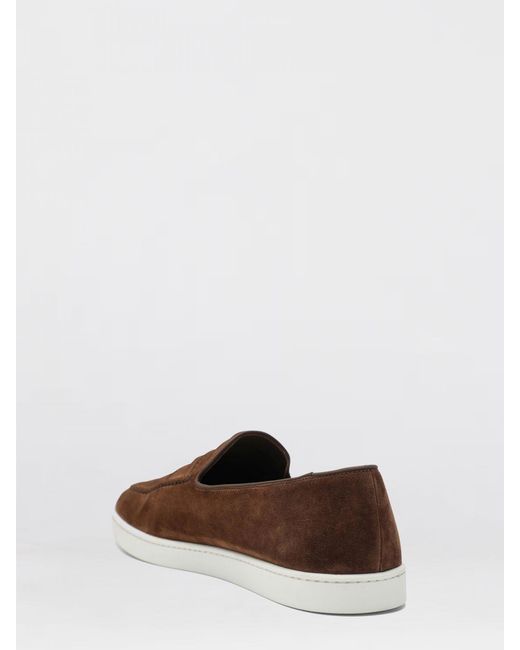 Church's Brown Peebles Suede Loafers for men