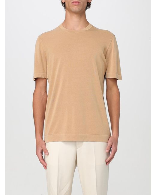 Drumohr Natural T-Shirt for men