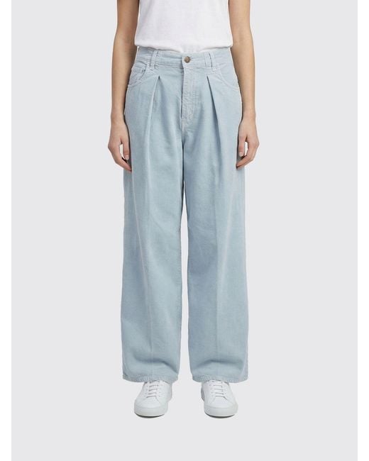 Haikure Blue Wide-Leg Denim Jeans