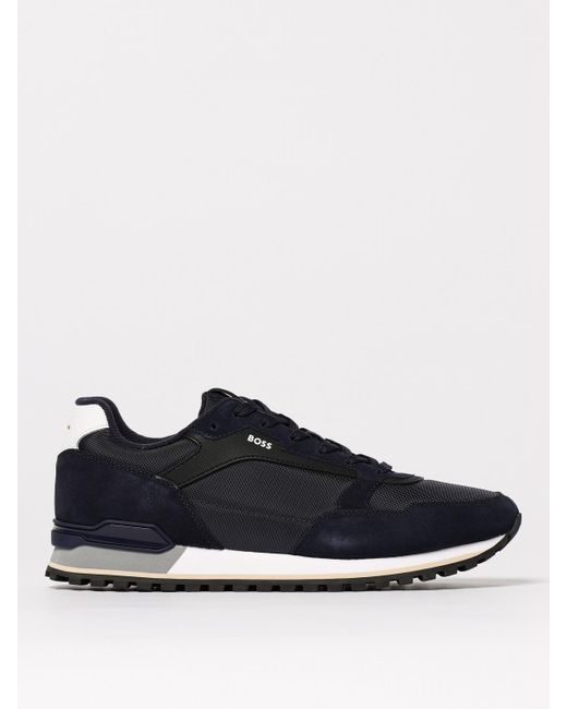 Boss Blue Sneakers for men