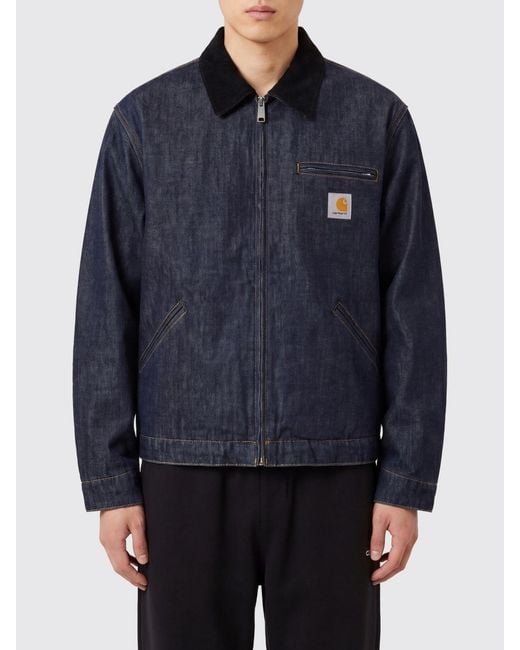 Carhartt Blue Denim Jacket for men