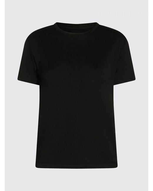 Thom Krom Black Cotton Blend T-Shirt