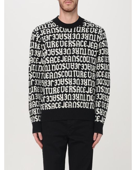 Jersey Hombre Versace Jeans Couture de hombre de color Black