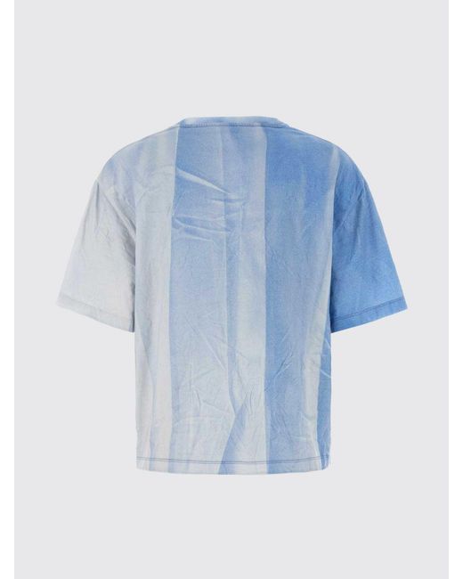 Loewe Blue Gradient Cotton Blend T-Shirts