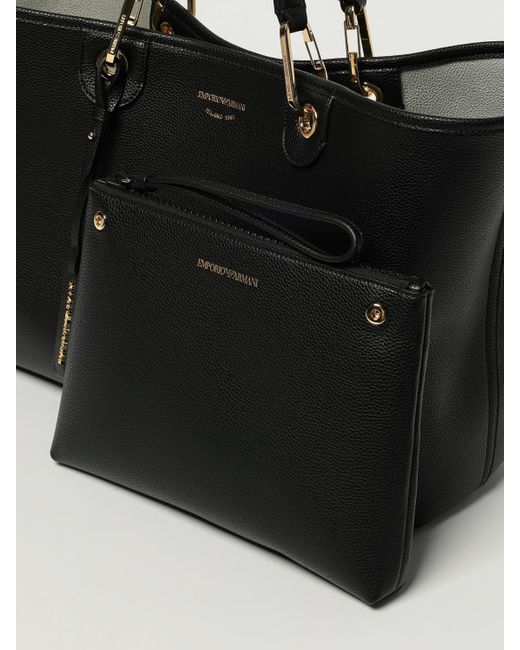 Emporio Armani Black Shoulder Bag