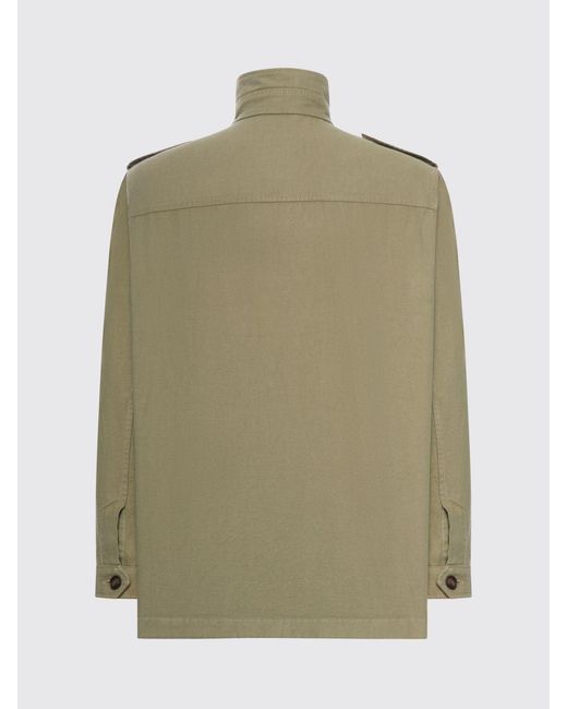 Fay Natural Cotton And Linen Parka for men
